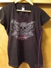 NOVÉ triko Harley Davidson M/L šedo-černé - 2