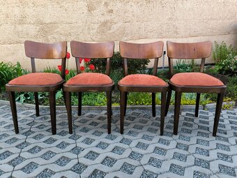 Starožitné Art Deco jídelní židle Thonet, 30. léta - 2