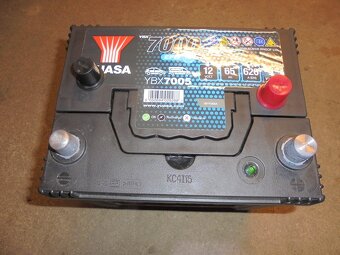 Autobaterie YUASHA YBX7005 NOVÁ 2025 Mitsubishi ASX - 2