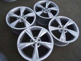 Alu disky origo Škoda, VW, 17", 5x100, ET 46, šíře 7,5J - 2