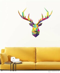 Samolepka na zeď Jelen - 2