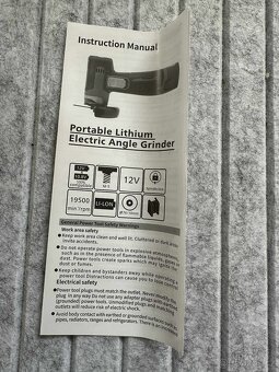 Aku úhlová bruska (438) - 2