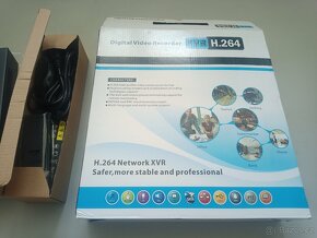 NVR POE IP rekordér XVR H.264 ONVIF - 2