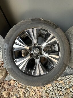 Toyota original alu disky 265/55 R19+ pneu zimni (1 sezona) - 2