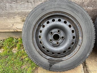 Plechove disky vw T4, Multivan, Caravelle, Transporter  6Jx1 - 2