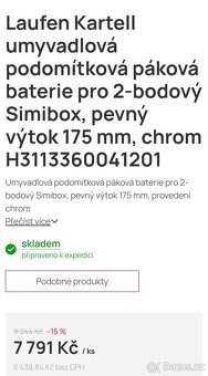 Laufen Kartell lesklý chrom - 2