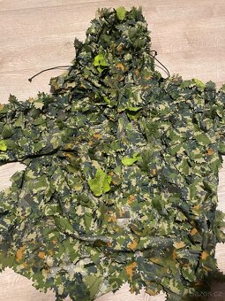 Maskovací plášť s kapucí - green, STALKER velikost XL - 2