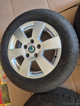 ALU kola R15 5x112 Škoda Deimos 195/65 R15 - 2