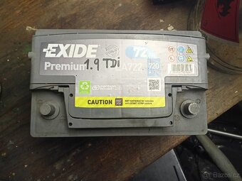Autobaterie exide premium 72 Ah - 2