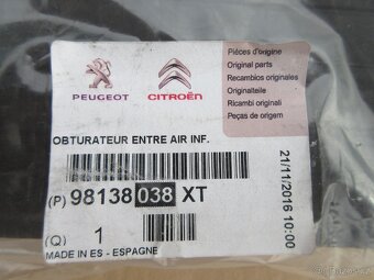Citroen C4 Cactus (2014 - 2018) clona chladiče 98138038XT - 2