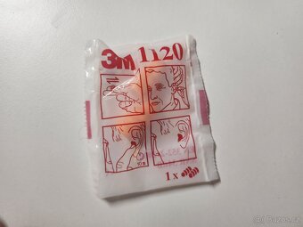 Špunty do uší 3M 1120 vroubkované (200 ks) - 2