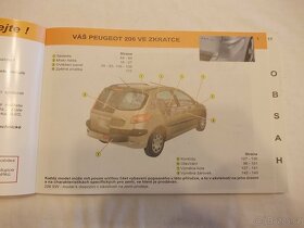 Peugeot 206 a 206SW příručka na obsluhu česky návod uživatel - 2