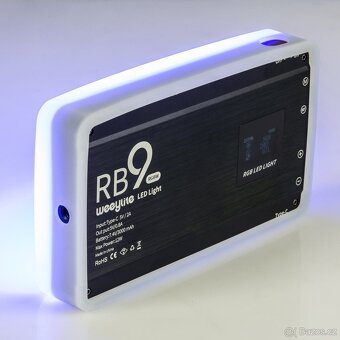 Viltrox Weeylite RB9 přenosné, BT, baterie,plnobarevné LED - 2
