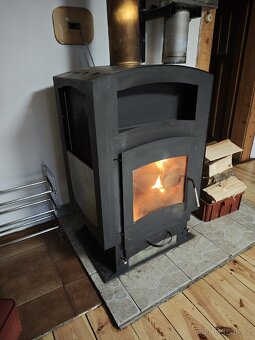 Kamna krbová 16kw s výměníkem - 2
