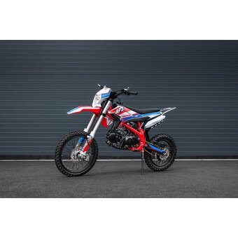 Pitbike Leramotors Thunder 125ccm, kola 17/14, cervena - 2