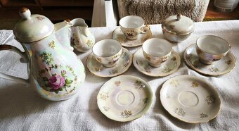 Retro porcelánová čajová sada zn. KAHLA – Made in GDR - 2