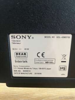 Sony Bravia 43’’ - 2