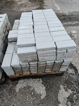 Betonová dlažba CS-BETON Cihla tl.4cm šedá - 2