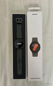 Prodám-Samsung Galaxy Watch 7 40mm zelené v záruce 1rok - 2