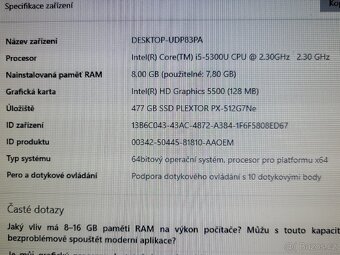 Notebook Getac V110 G3 - 2