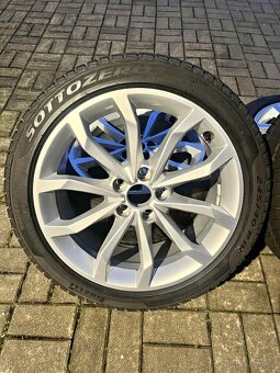 AUDI ALU KOLA B9 R18 Sline 5x112 TOP STAV - 2