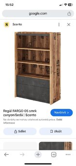 Psací stůl, komoda, vestavná skříň - 2