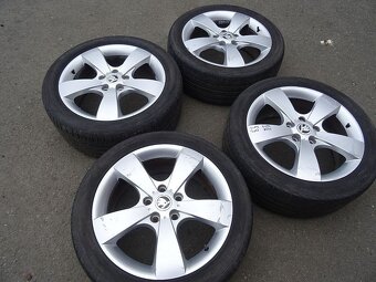 Alu disky origo Škoda, 17", 5x112,ET 54, letní sada - 2
