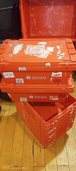 Plastová bedna s víkem - 2