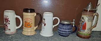 Pivní půllitry sbírka - 2