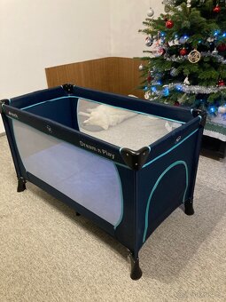 Cestovní postýlka Dream N Play Plus Blue - 2