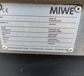 Konvekční parní pec s kynárnou Miwe 7.8 kW - 2