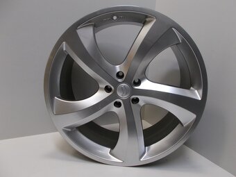 Nové alu disky 10x22 ET40 5x120x72,5 Rondell Hyper Silber - 2