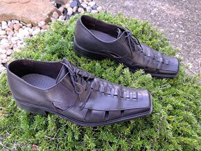 Pánské retro polobotky Romano Mazzante vel. 42 - 2