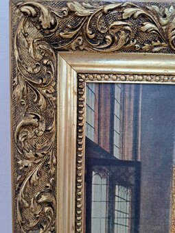 Starý obraz-Pieter de Hooch - 2