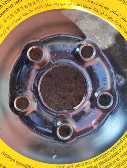 Plechový disk 5x112 7Jx16 ET45 Rezerva Škoda/ VW - 2