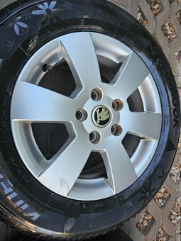 ALU letní kola Deimos orig Škoda 5x112 Octavia II R15 - 2