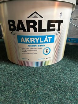 Akrylátová fasádní barva RAL 7045 30kg - 2
