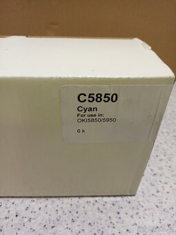 Toner -print-ECONOM 5850-C do tiskárny OKI C5850, 5950 - 2