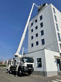 Plošina Pafinger P370KS 4x4 - pracovní výška 37m - 2