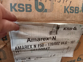 Kalové čerpadlo KSB AMAREX N F50 - 2