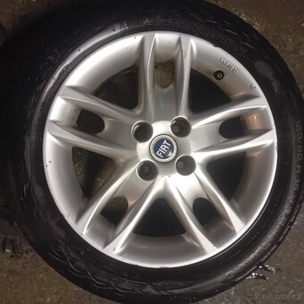 Alu 15 kola fiat sport s pneu - 2