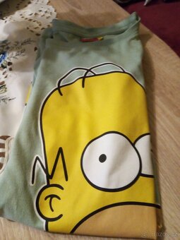 Chlapecká či pánská trička Among US,Homer... - 2