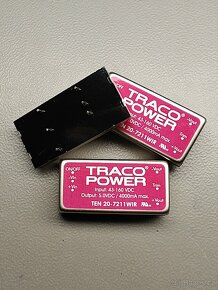Měnič napětí TRACO Power 5V, 4A. - 2