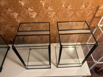 2x terárium 25x25x40 - 2