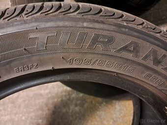 2ks letních pneu Bridgestone 195/55 R15 - 2