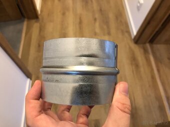 Kovová vnitřní spojka potrubí 125 mm - 2