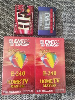 Kazety VHS a do kazeťáku - 2