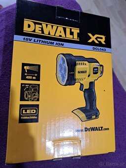 Aku LED svítilna DeWalt DCL043-XJ 18 V - 2