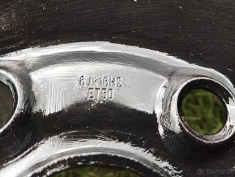 Plechové disky 6Jx16 ET50+ zimní pneu - 2