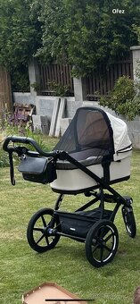 Thule Urban Glide 3 korba Soft Beige + pláštěnka + moskytiér - 2